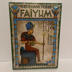 Faiyum Strategy Board Game English Rio Grande Games Friedemann Friese NEW Sealed